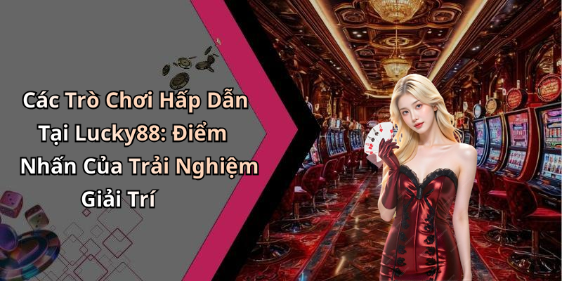 Các Trò Chơi Hấp Dẫn Tại Lucky88: Điểm Nhấn Của Trải Nghiệm Giải Trí